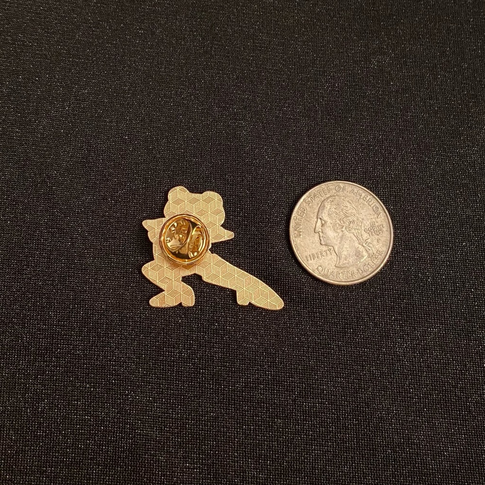 Is this frog fabulous or kinky? You decide | Enamel pin or magnet | 3 for $18 - Picture 2 of 2